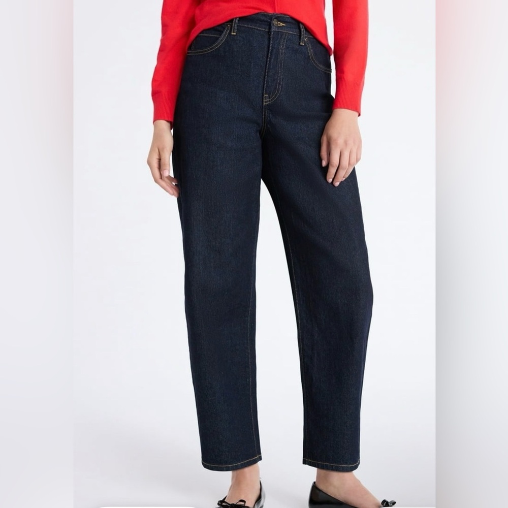 Free Assembly Barrel Leg Jeans, 26.5" Inseam